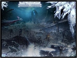 most, helikopter, d�ungla, Crysis, �o�nierz